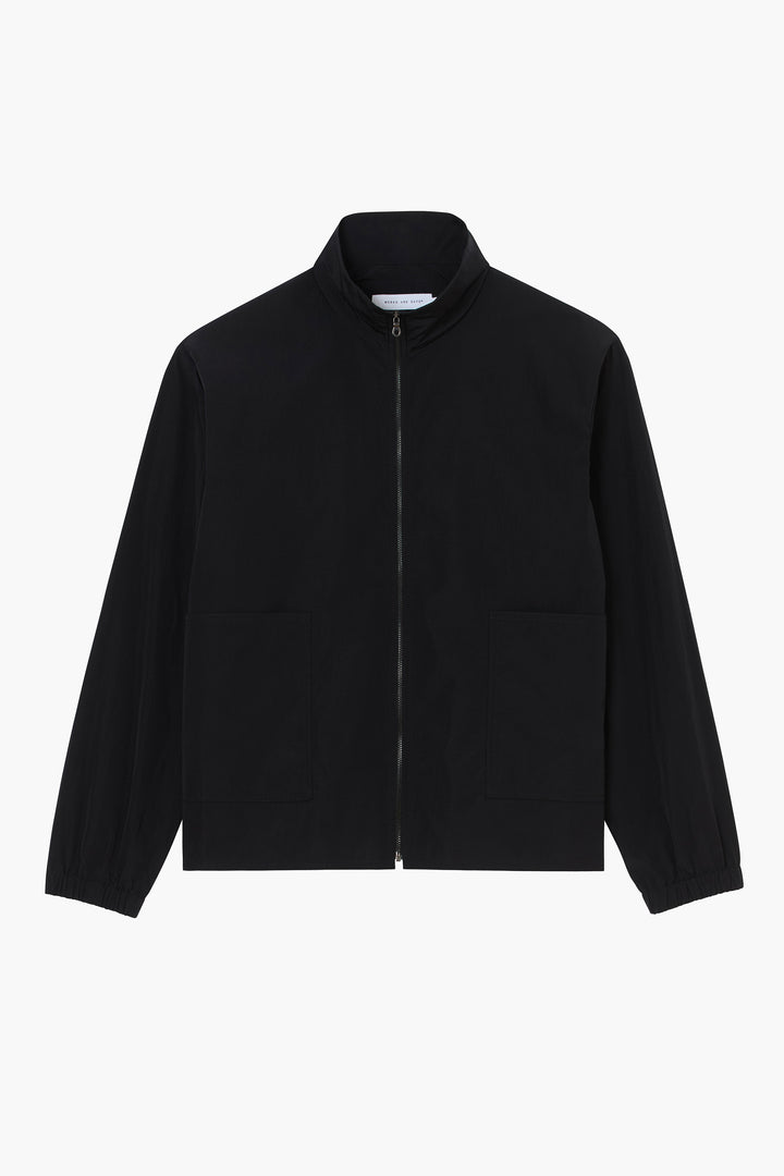 Training Zip Jacket - Black Nylon