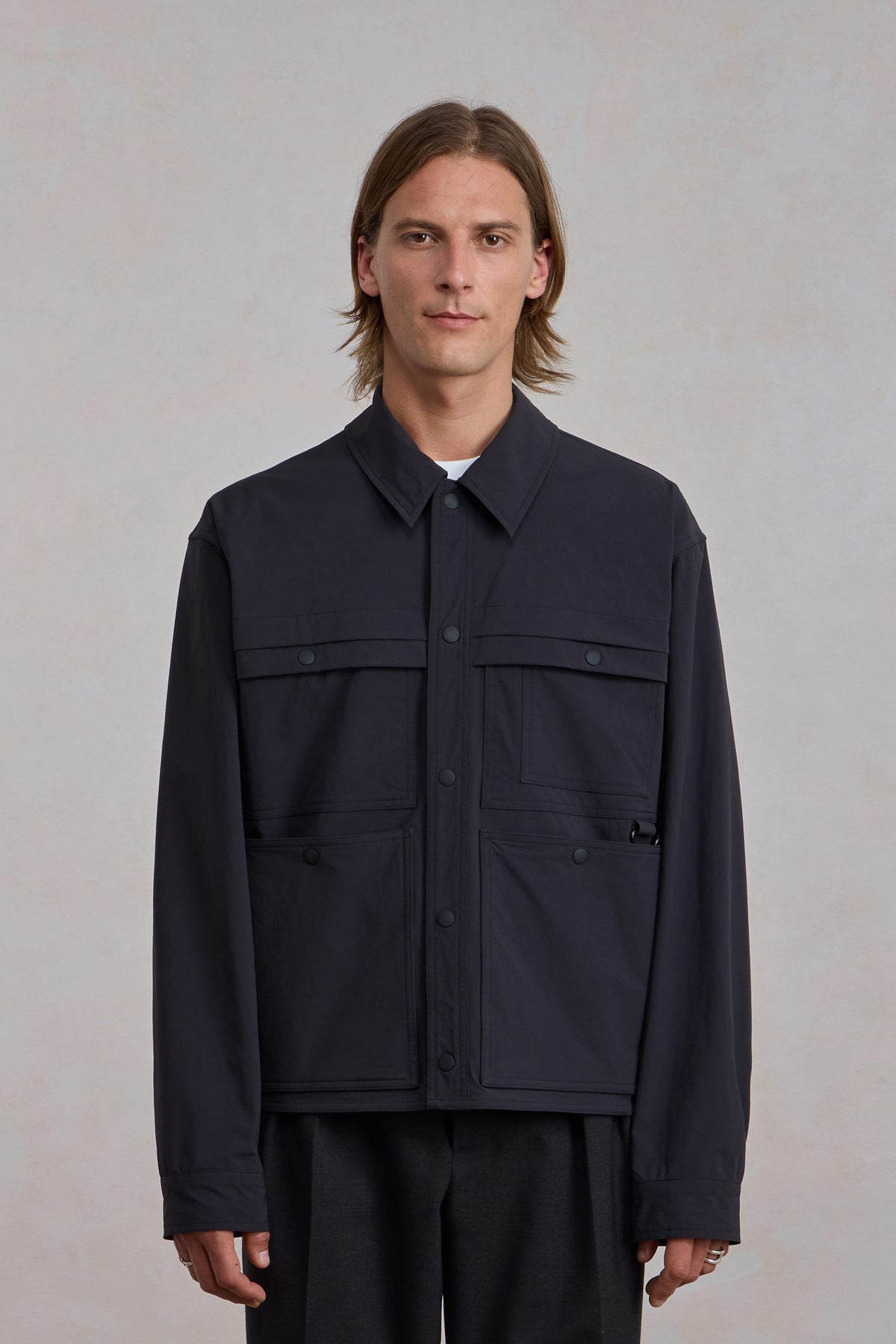 Airport Jacket - Black Twill