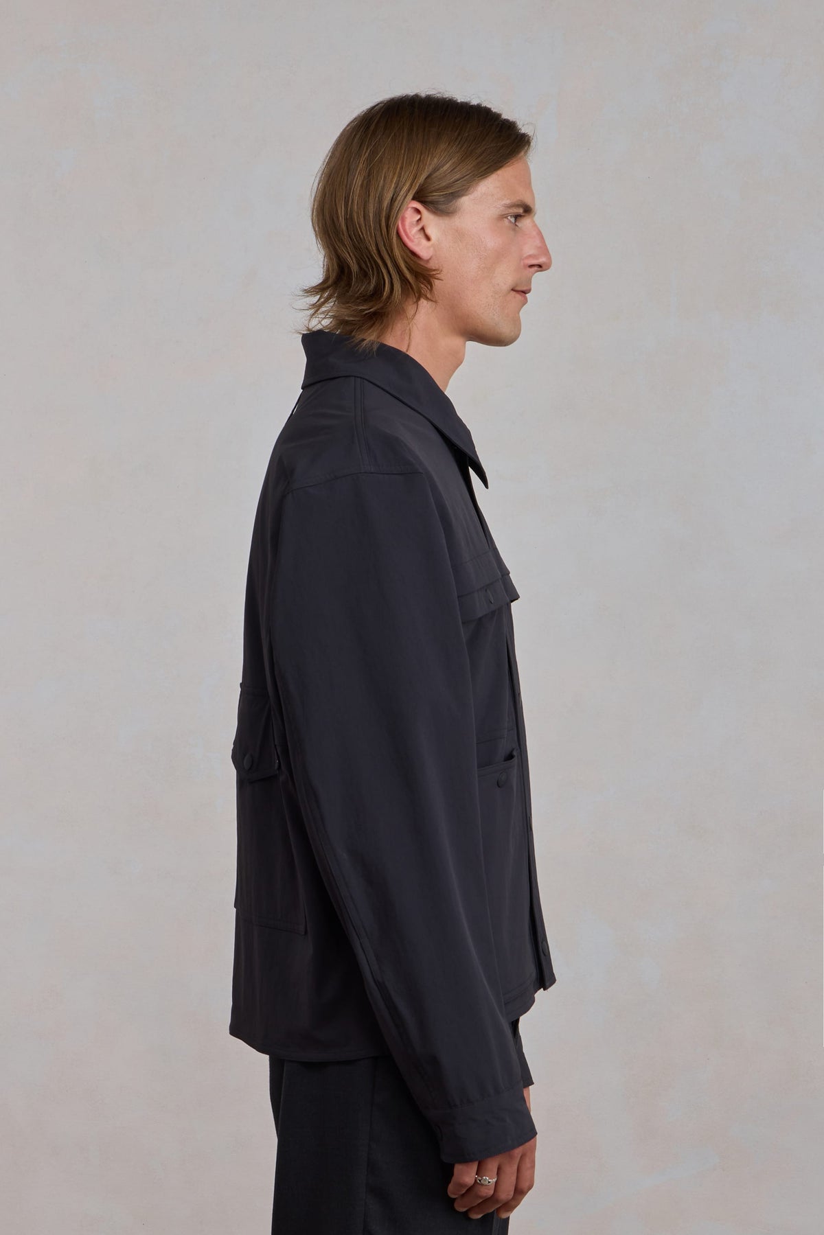 Airport Jacket - Black Twill