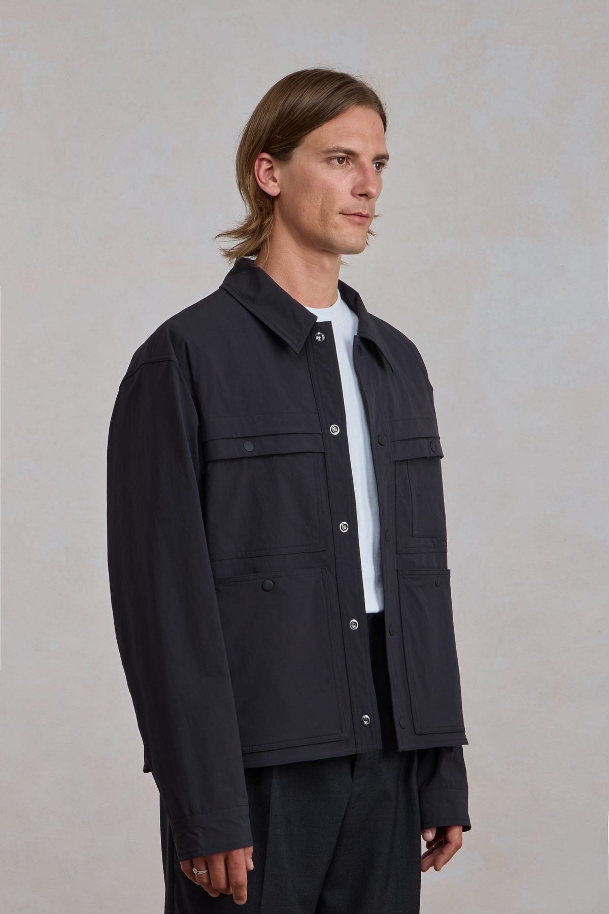 Airport Jacket - Black Twill
