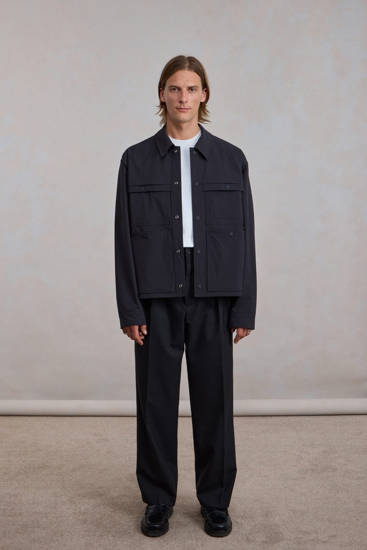 Airport Jacket - Black Twill