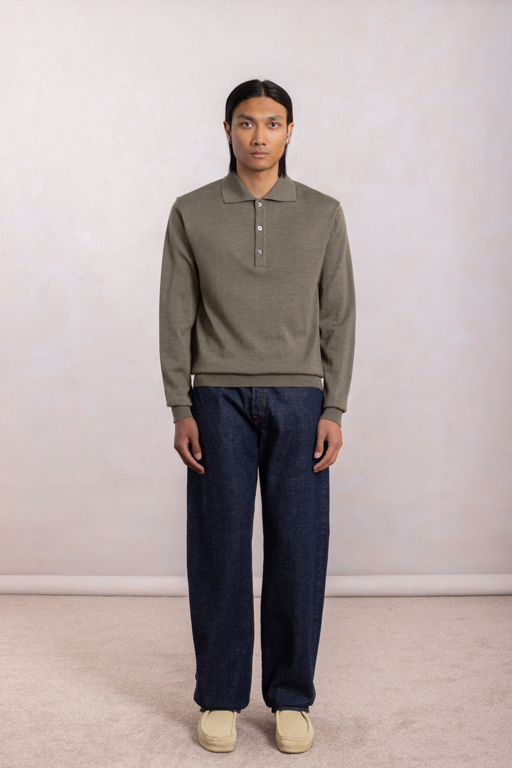 Another Polo Shirt – Olijfgroen