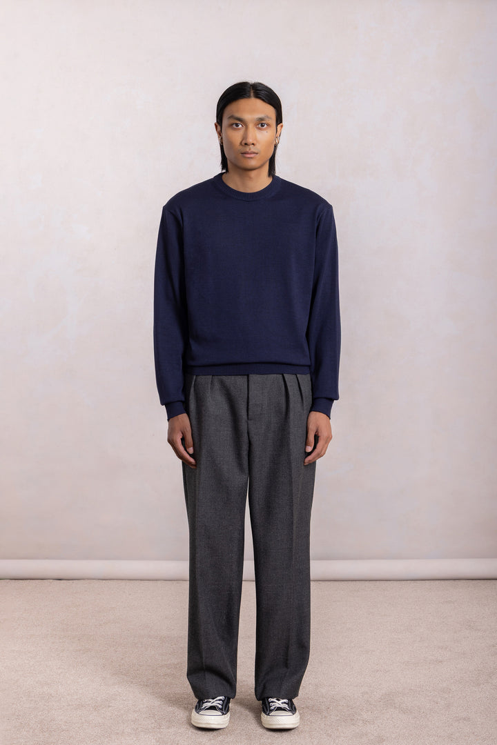 Another Sweater - Marineblauw