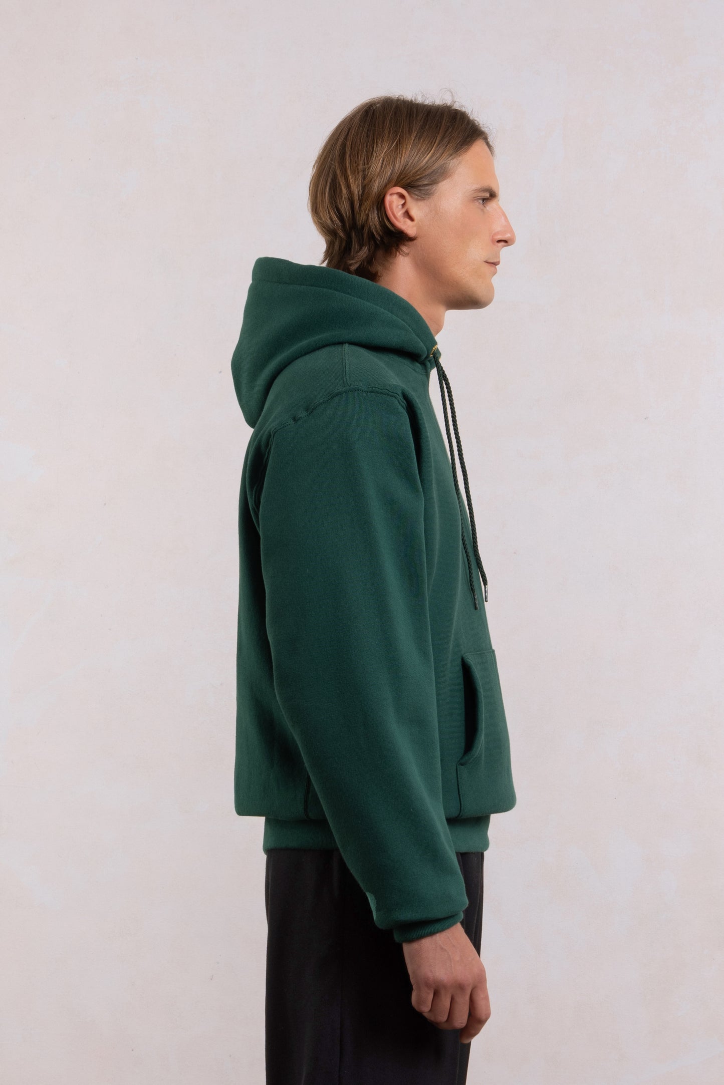 Hoodie Max-weight - Vert forêt