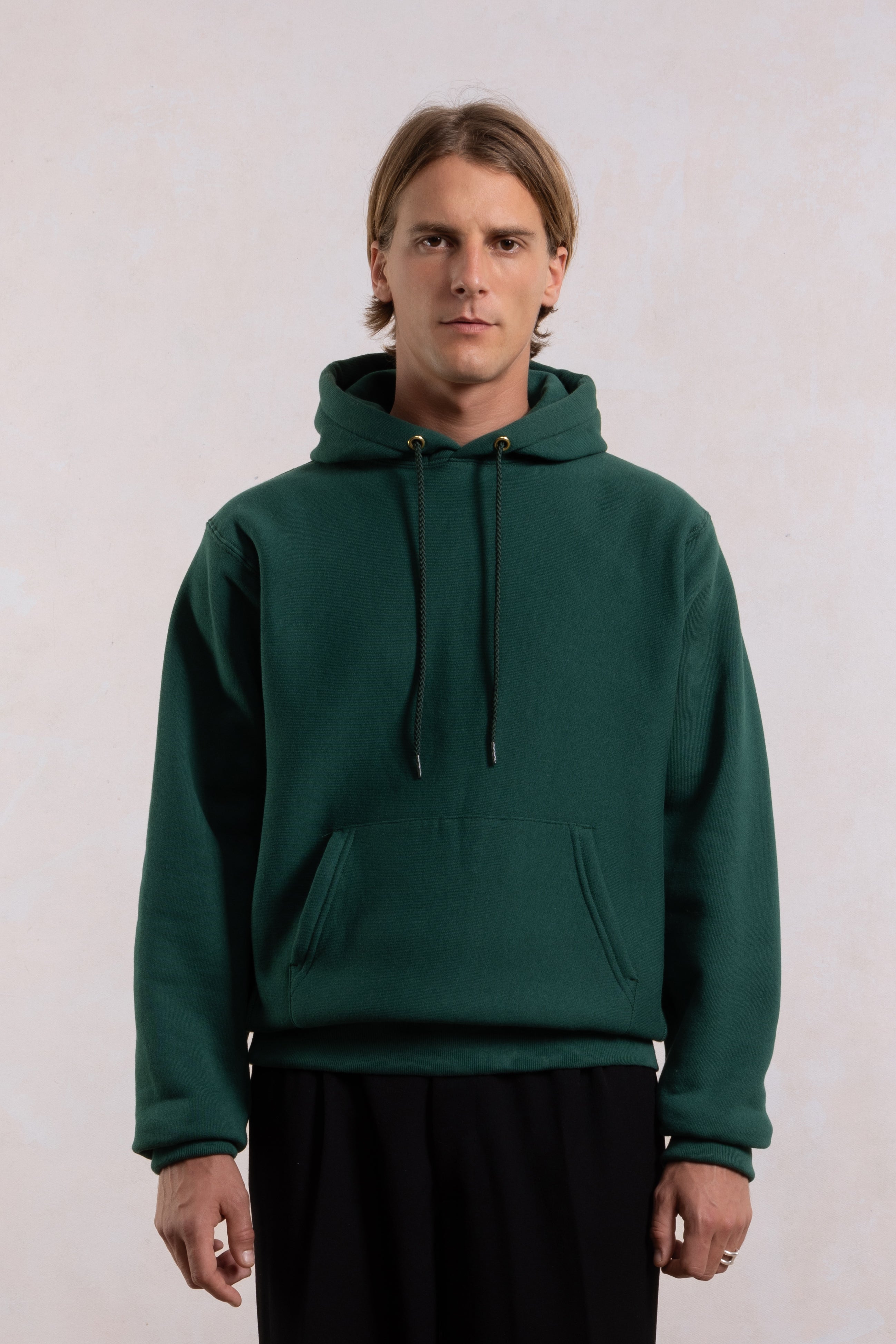 Hoodie Max weight Vert foret