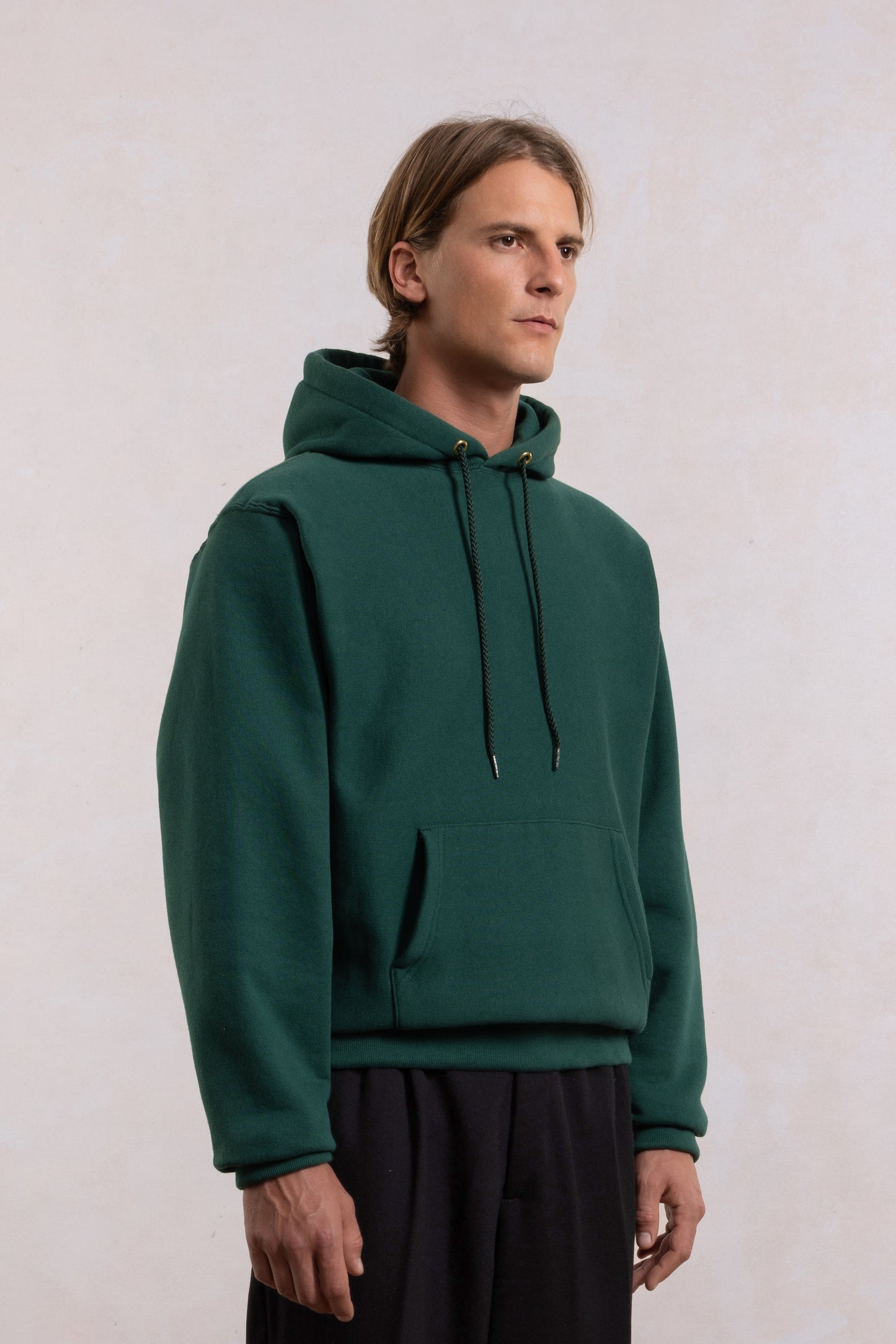 Hoodie Max-weight - Vert forêt