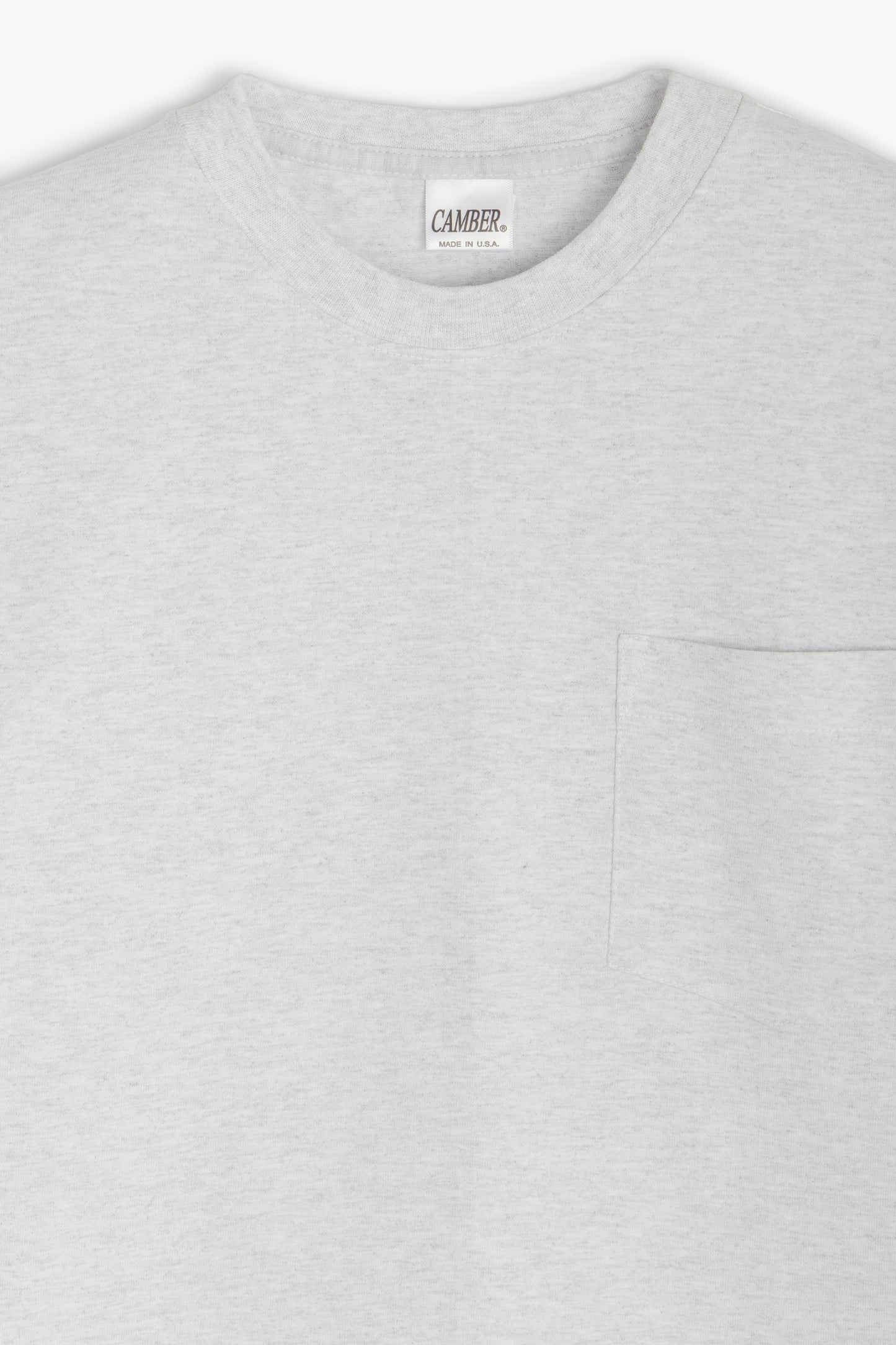 Max-weight Pocket T-shirt - Heather Gray