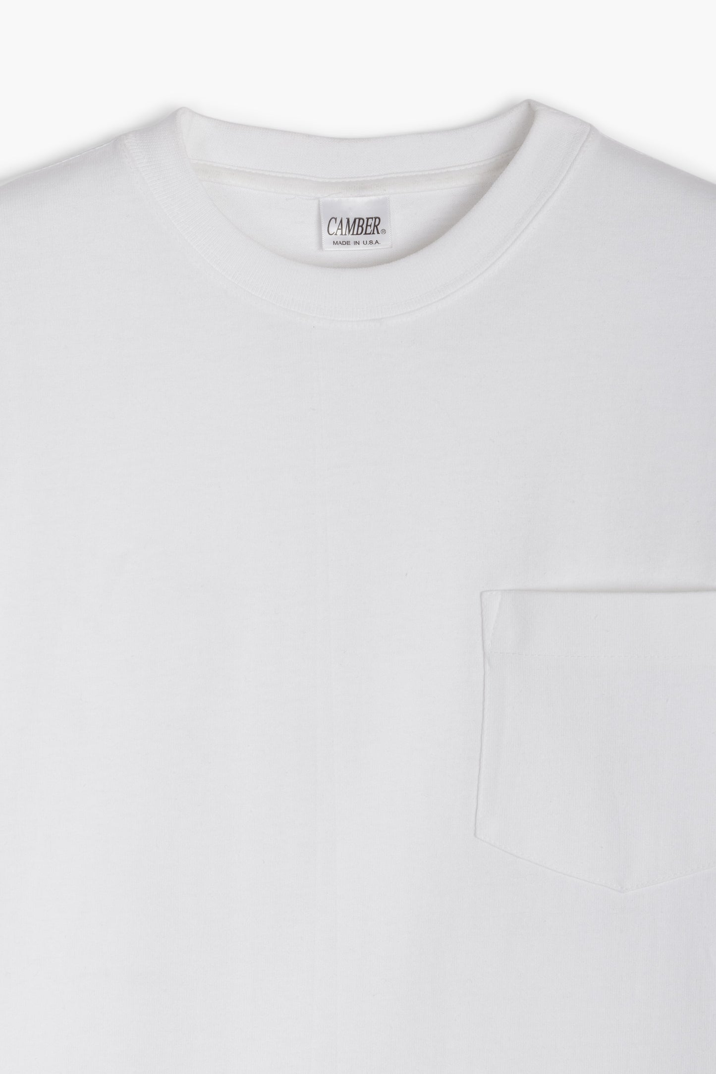 T-shirt à poche Max-weight - Blanc