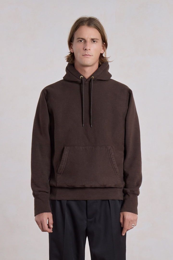 Hoodie Max-weight - Marron