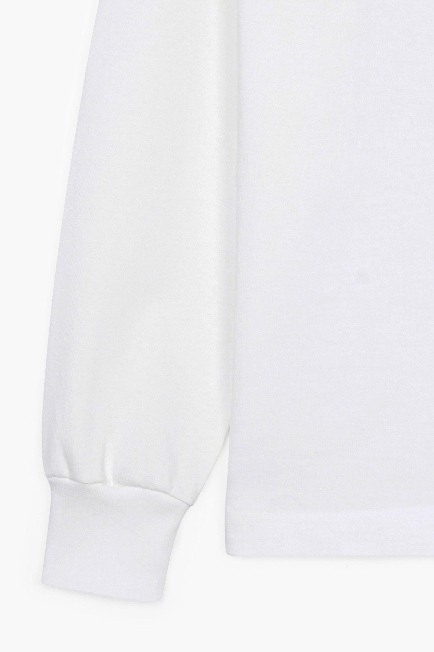 T-shirt Max-weight manches longues - Blanc