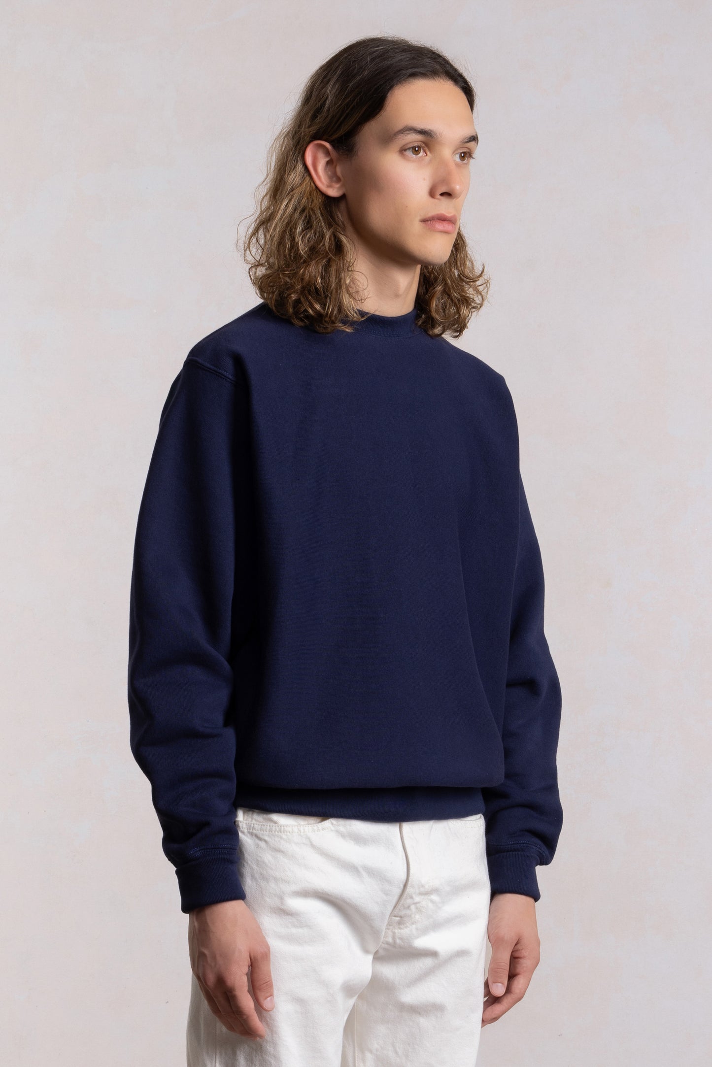 Sweatshirt Crewneck Max-weight - Bleu Marine