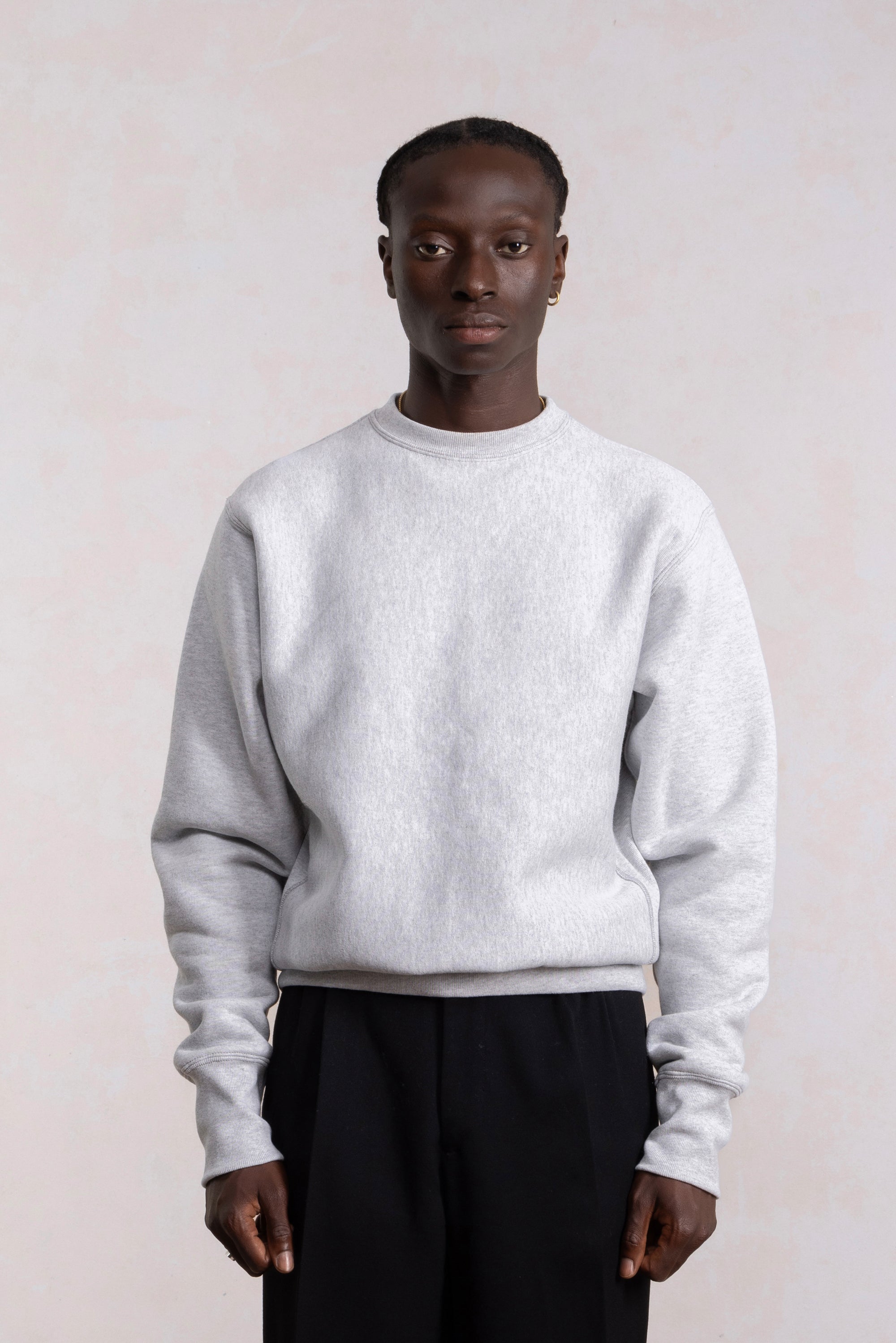 Max-weight Crewneck Sweatshirt - Ash Gray