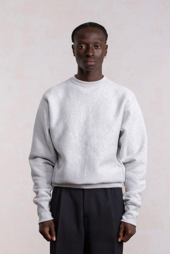 Sweatshirt Crewneck Max-weight - Gris Chiné