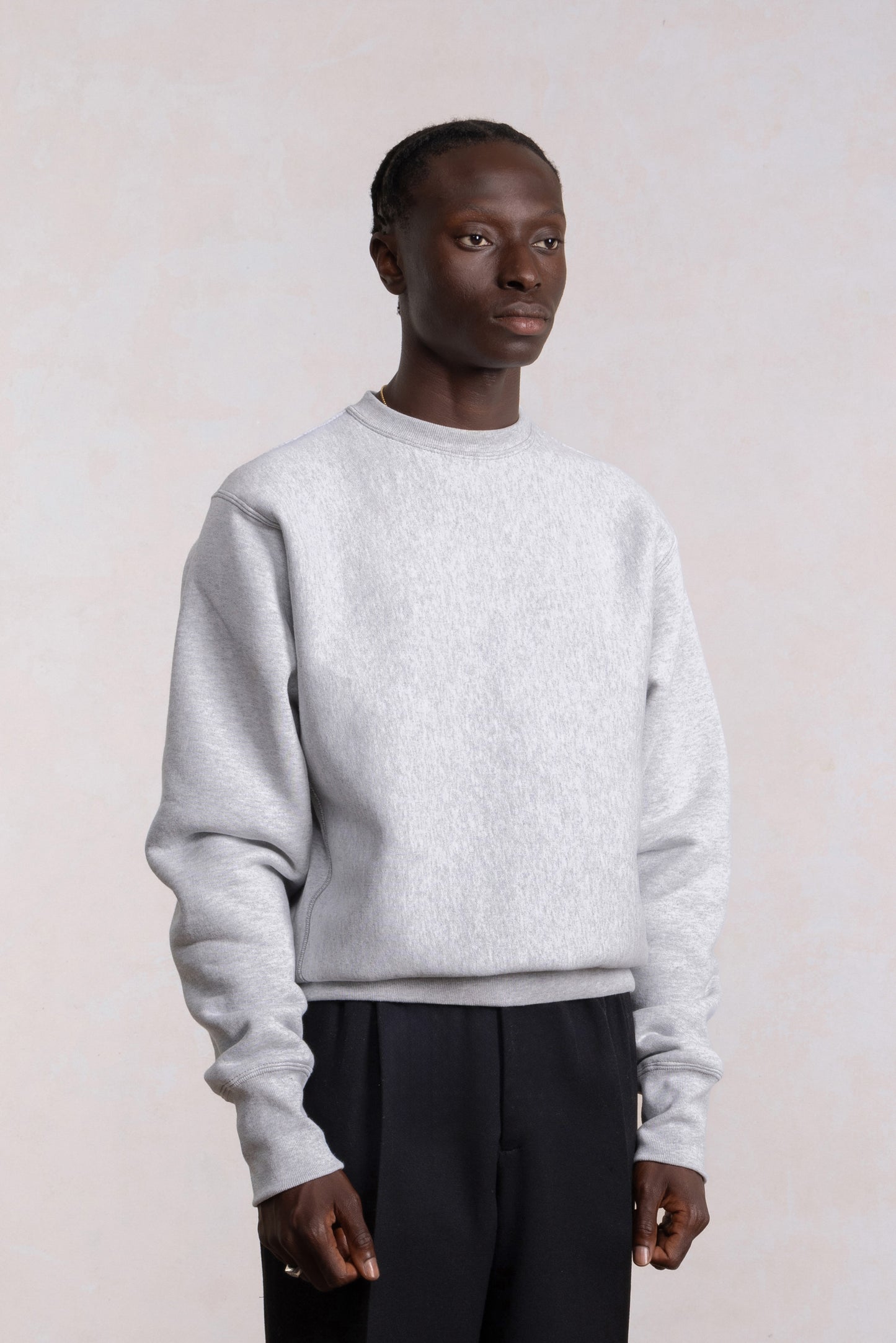 Max-weight Crewneck Sweatshirt - Ash Gray