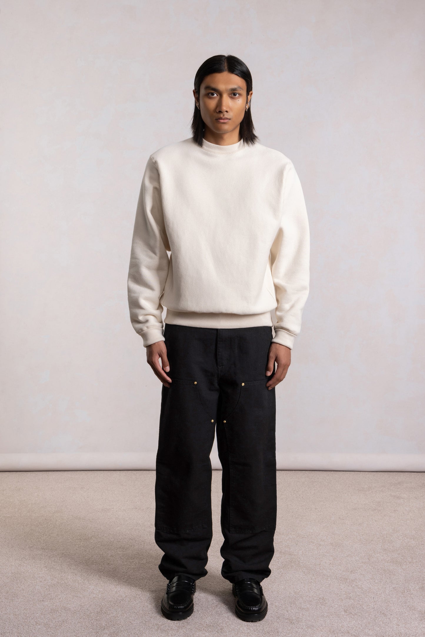 Max-weight Crewneck Sweatshirt - Natural