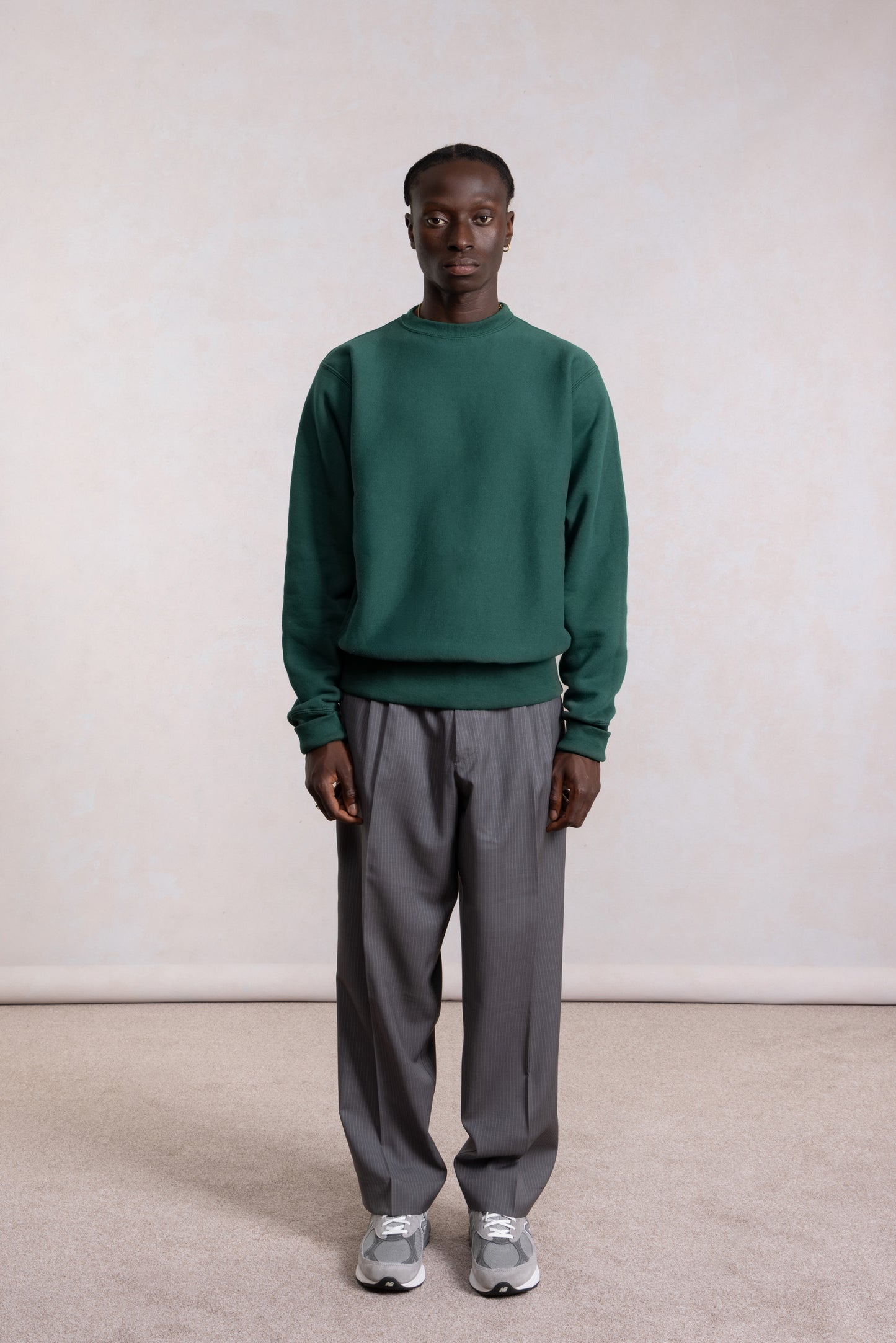 Max-weight Crewneck Sweatshirt - Forest Green