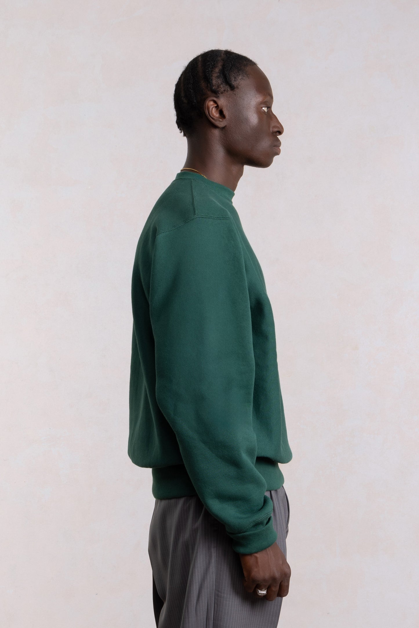 Max-weight Crewneck Sweatshirt - Forest Green