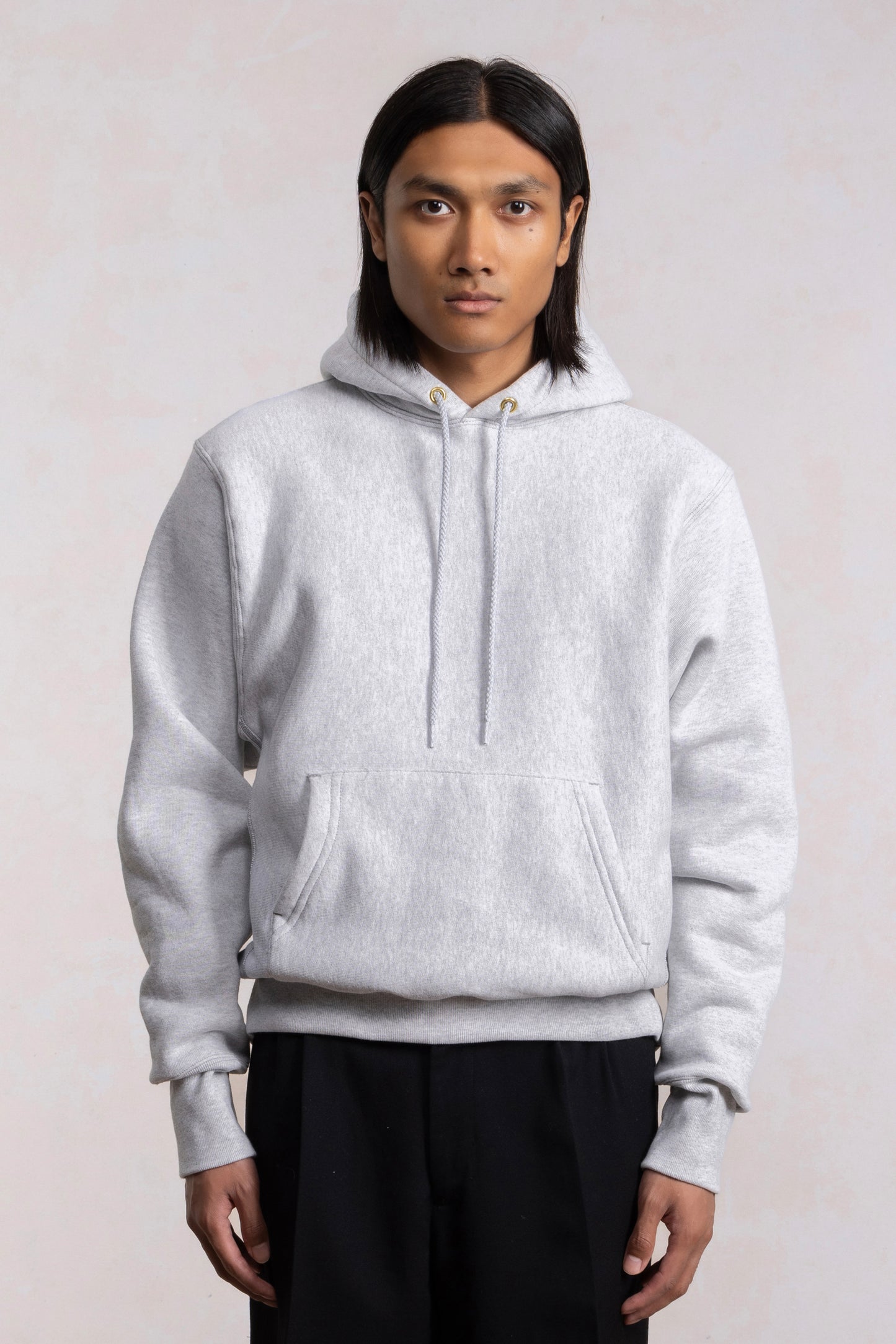 Hoodie Max-weight - Gris Chiné