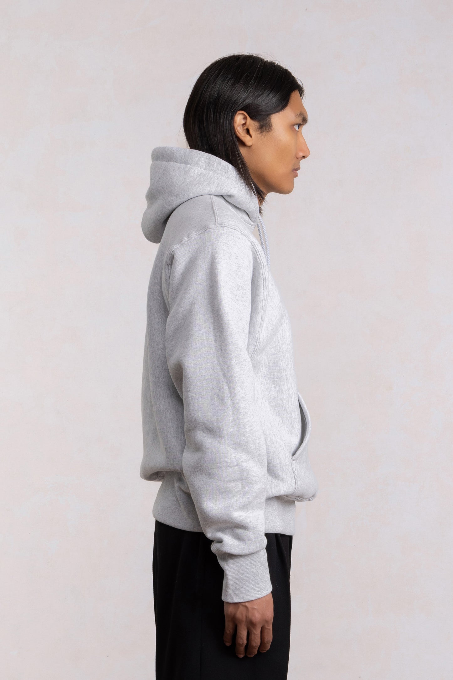 Hoodie Max-weight - Gris Chiné