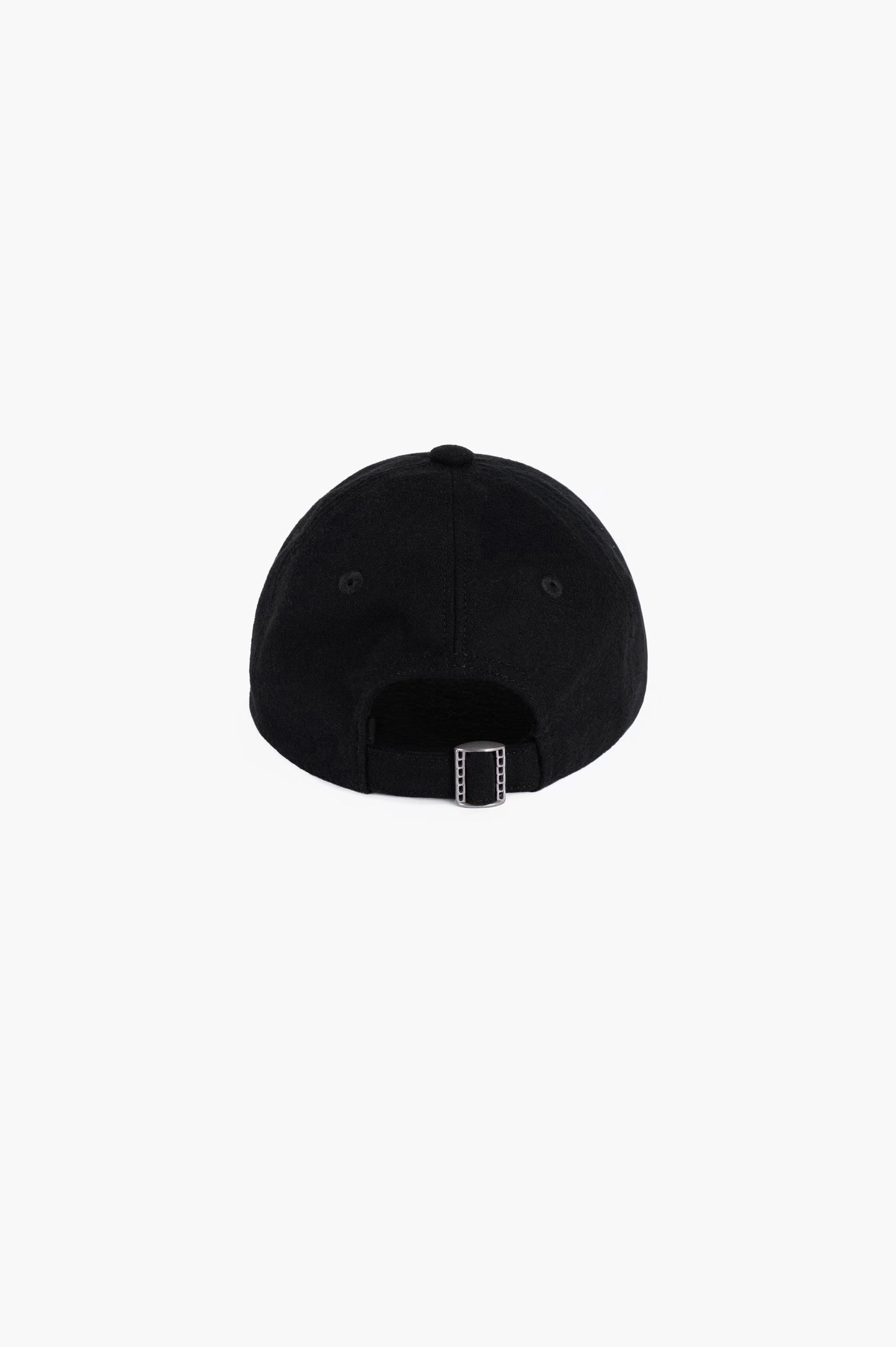 Casquette '6 panel' - Laine Noir