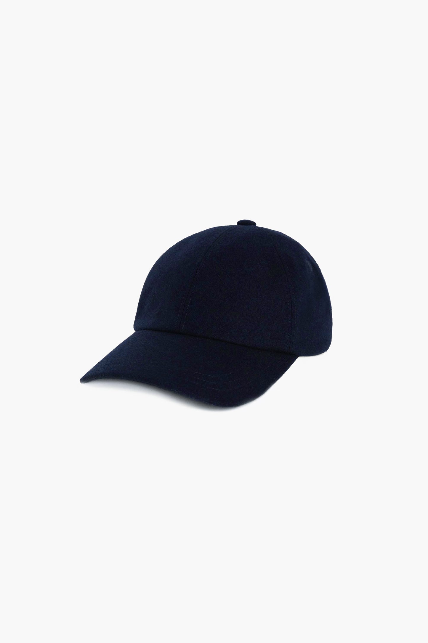 Casquette '6 panel' - Laine Bleu Marine