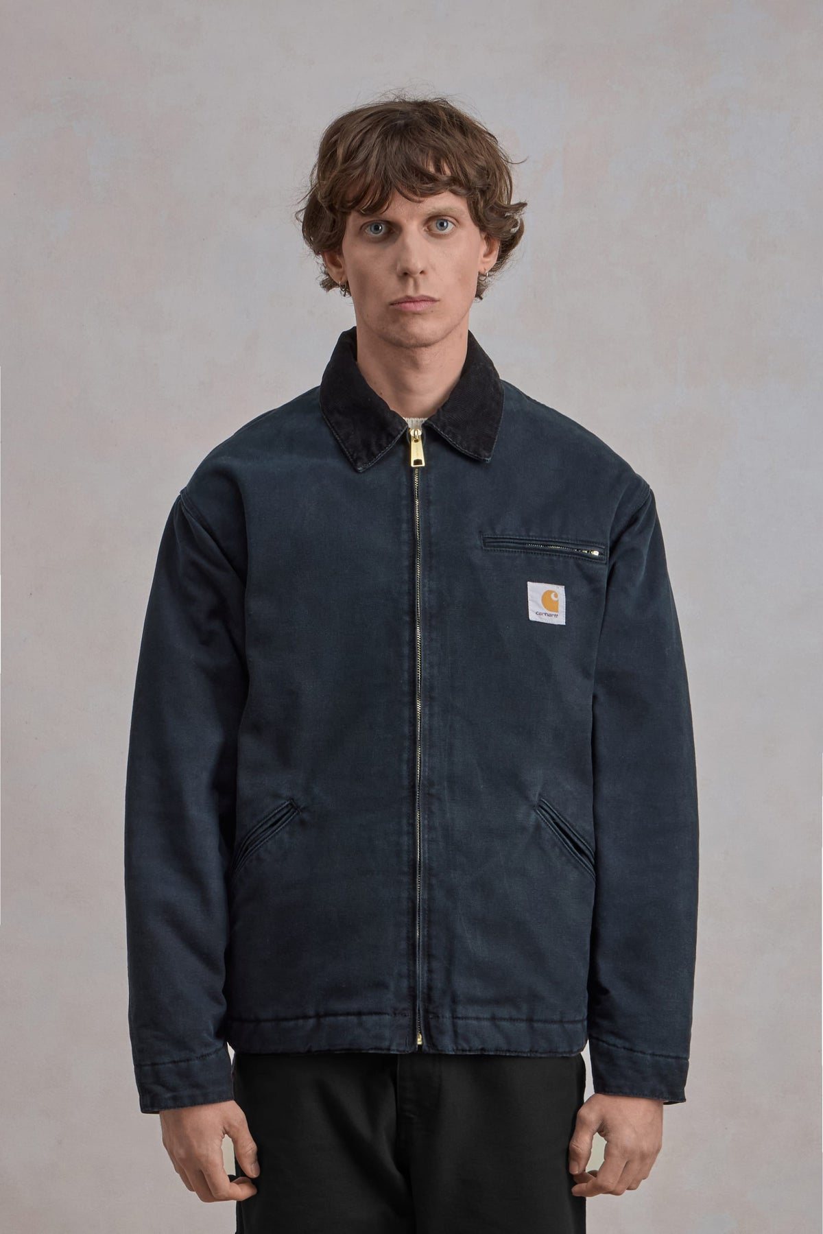 OG Detroit Jacket - Black / Black stone