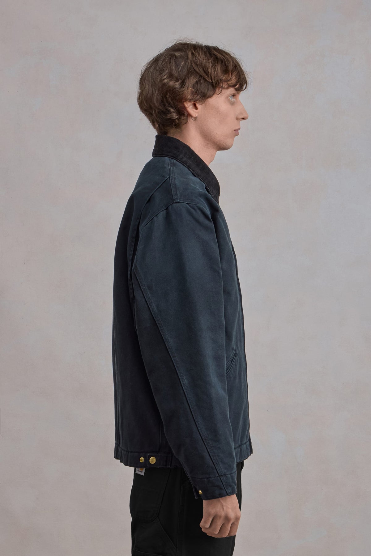 OG Detroit Jacket - Black / Black stone