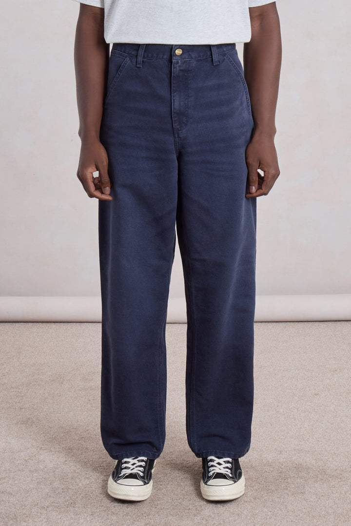 Single Knee Pant - Dearborn Canvas Dark Navy