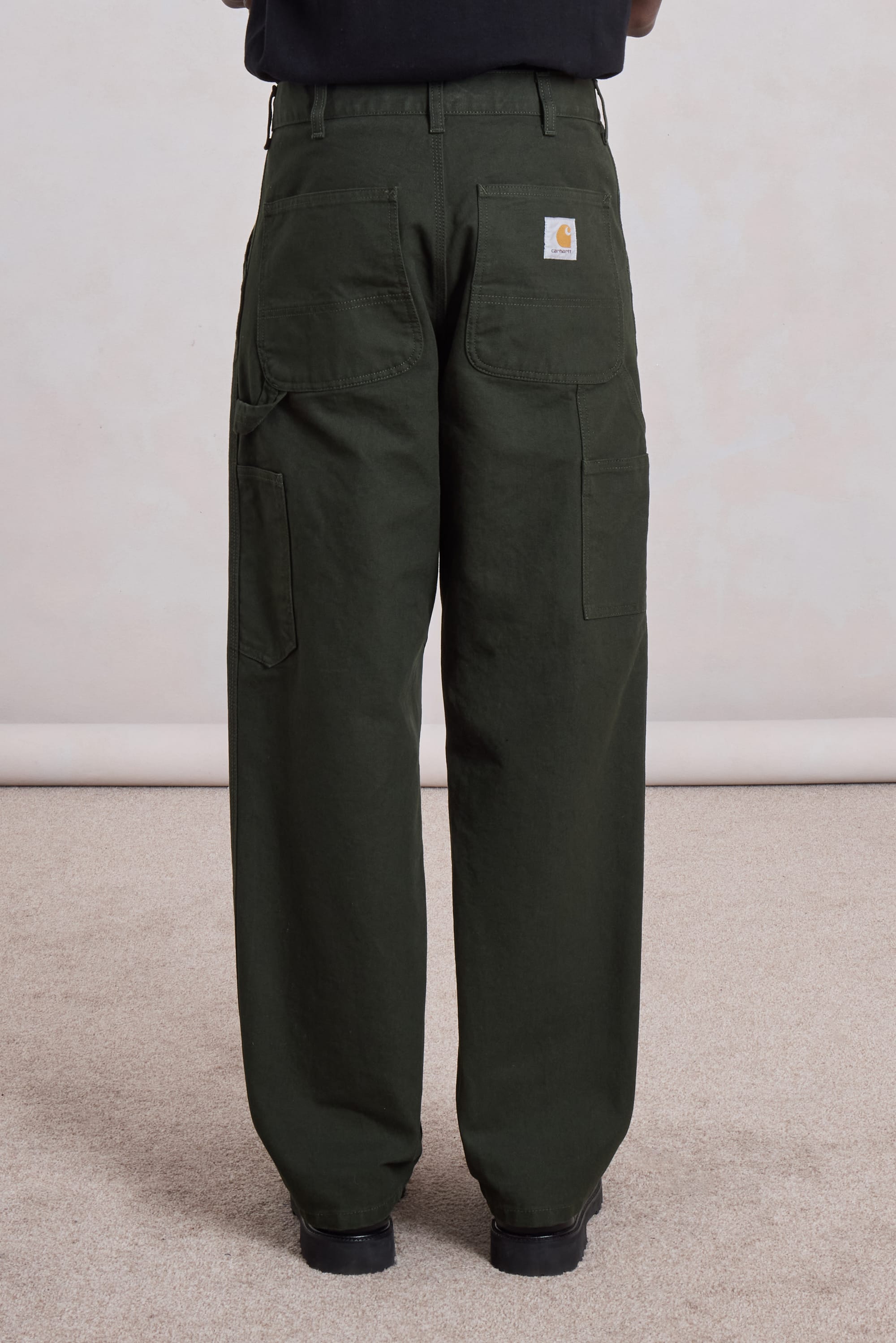 CARHARTT WIP - Single Knee Pant Dearborn Canvas Olive – suuupply
