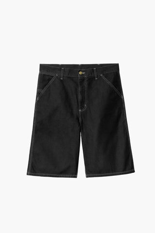 Simple Short - Black stone washed