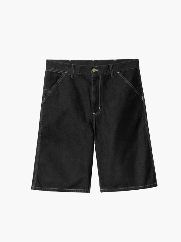 Simple Short - Black stone washed