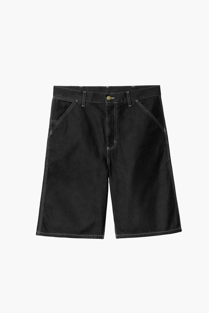 Simple Short - Black stone washed