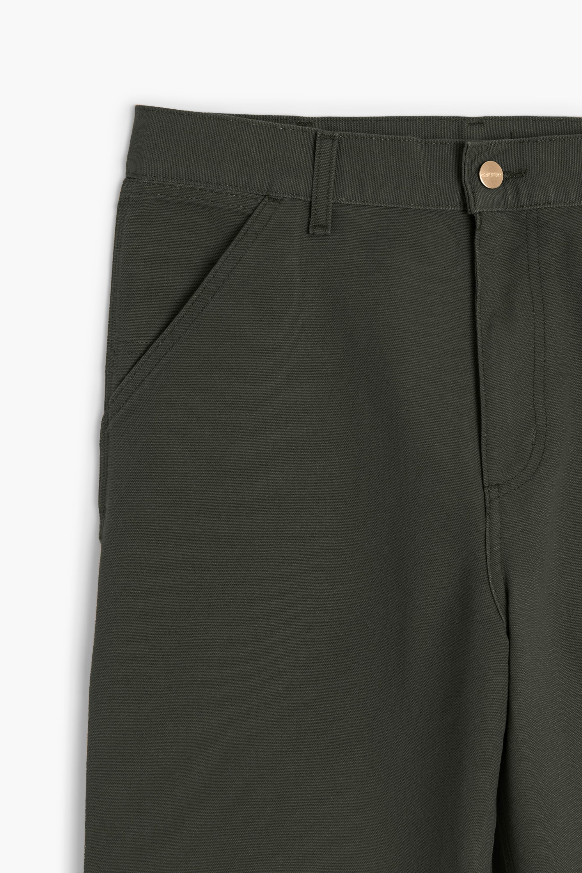 CARHARTT WIP - Single Knee Pant Dearborn Canvas Olive – suuupply