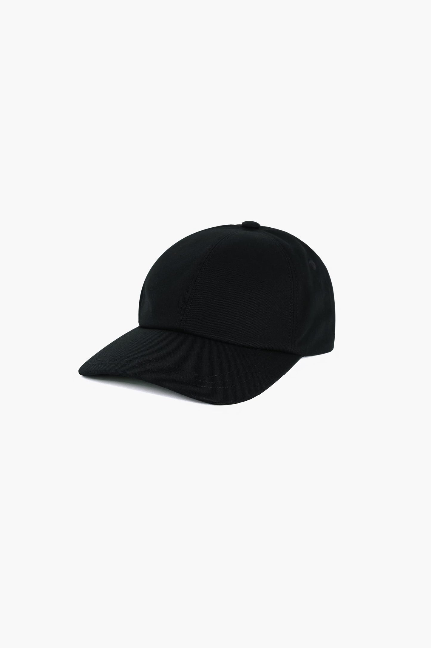 Casquette '6 panel' - Coton Noir