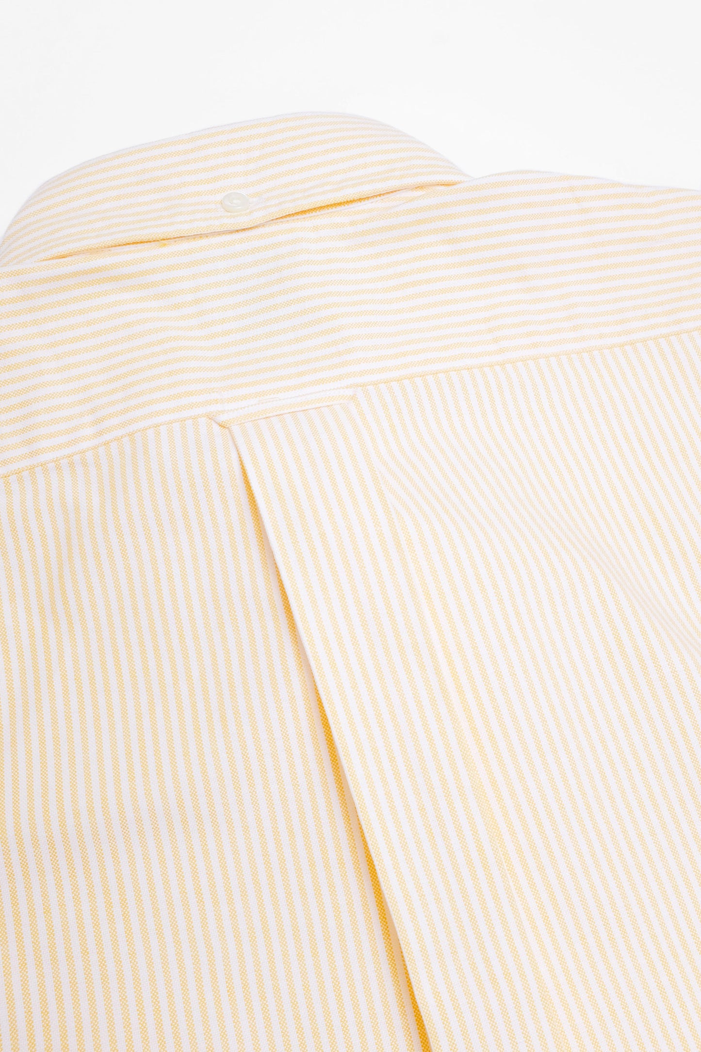 'Vintage Ivy' Shirt in yellow striped oxford