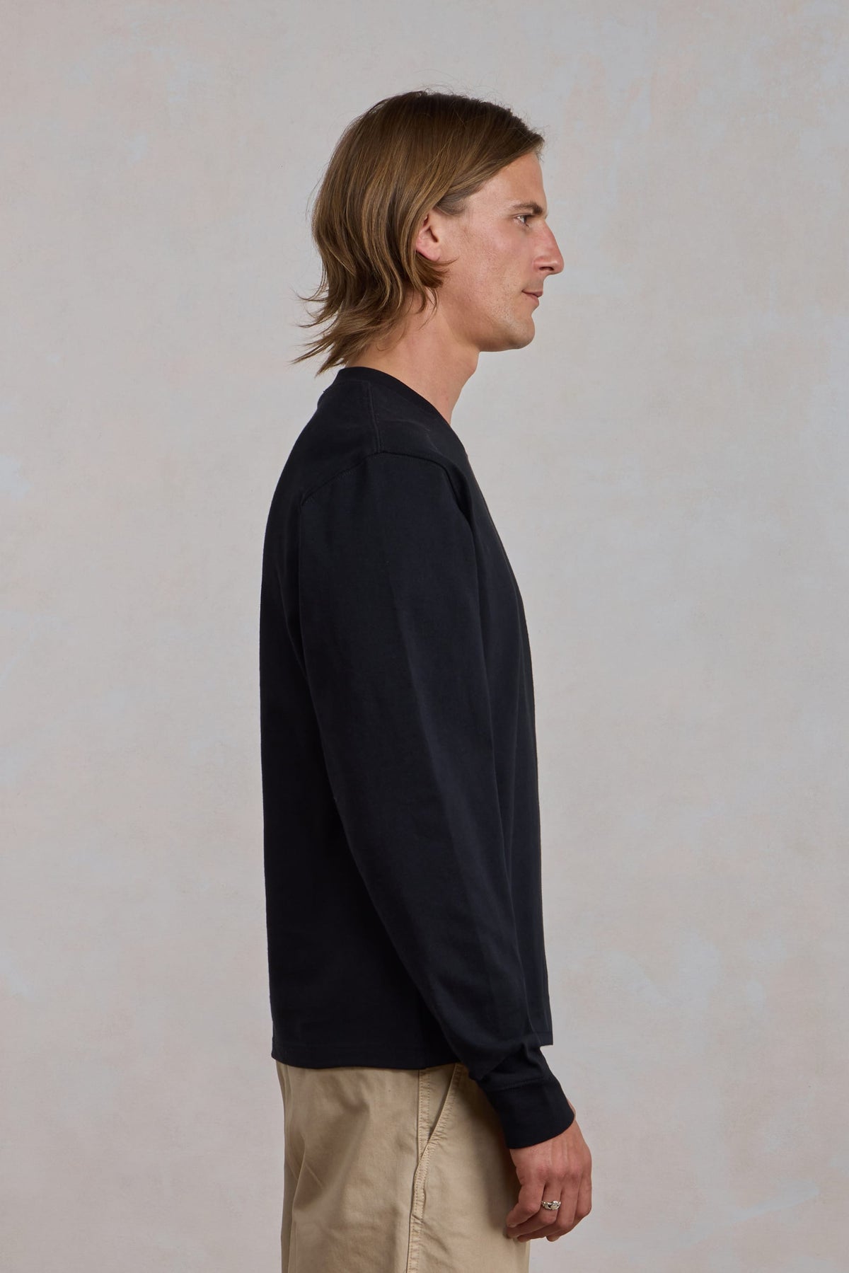 T-shirt 'Chuuunky Tee' Manches Longues - Noir