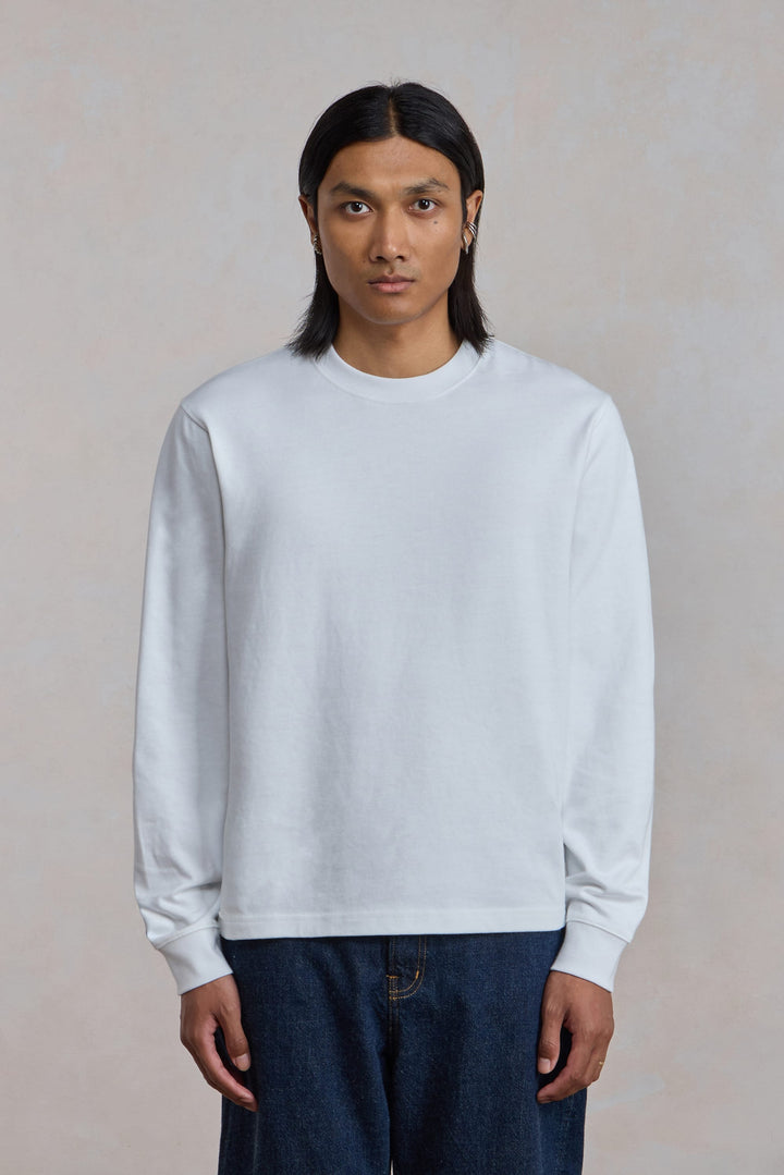 T-shirt 'Chuuunky Tee' Manches Longues - Blanc