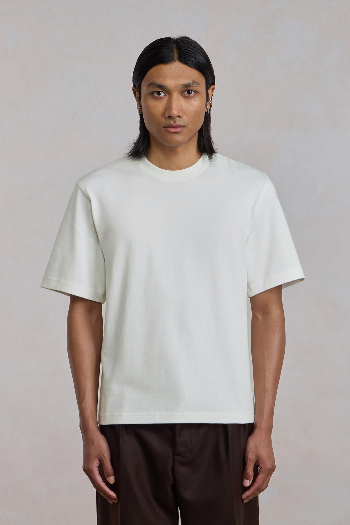 nuuuance 3-pack 'Chuuunky tee' - Blanc/Natural/Off-White