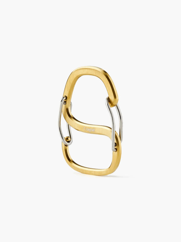 Porte-clés Laiton - Coachwhip Carabiner