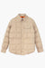 Down Jacket Overshirt - Beige/Orange