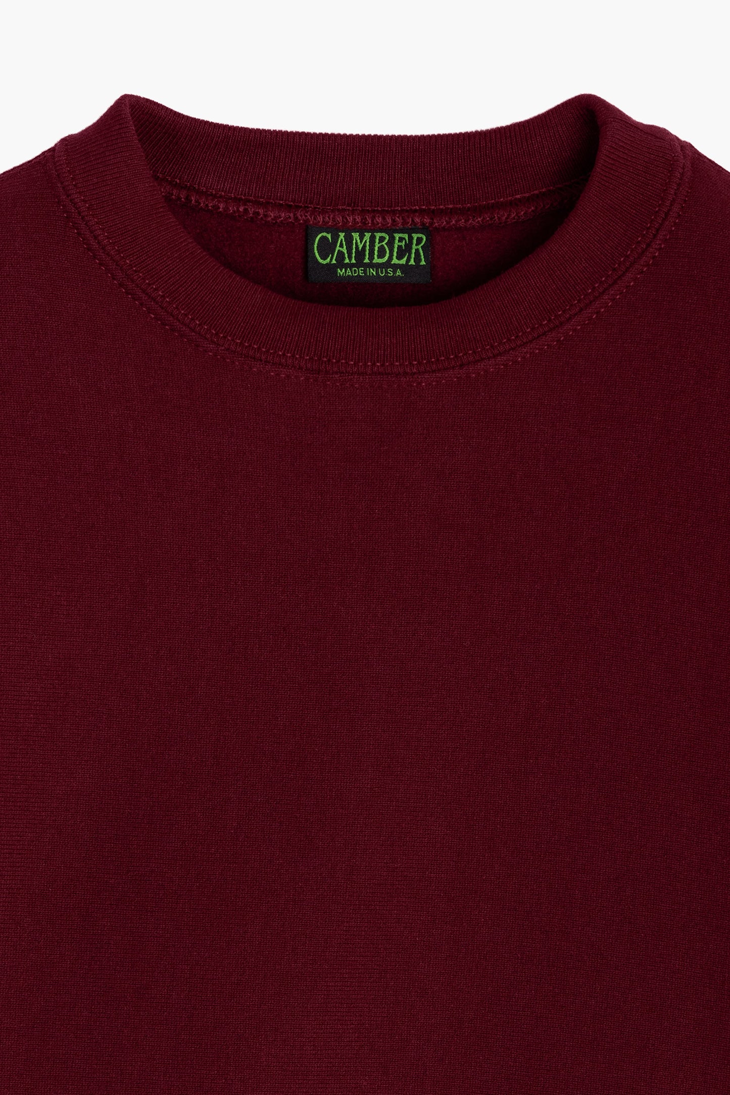 Sweatshirt Crewneck Max-weight - Bordeaux