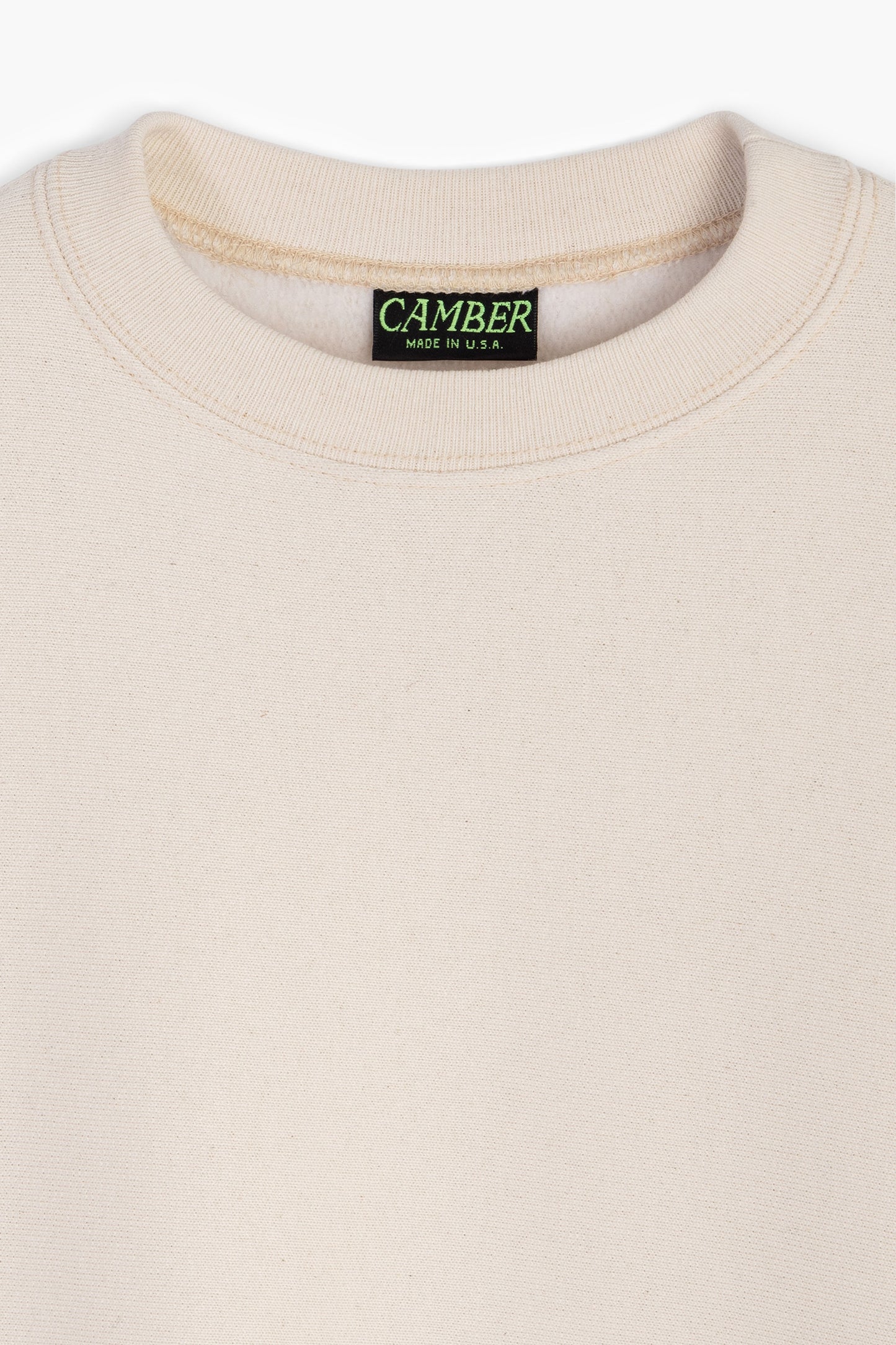 Sweatshirt Crewneck Max-weight - Natural