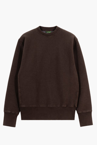Sweatshirt Crewneck Max-weight - Marron