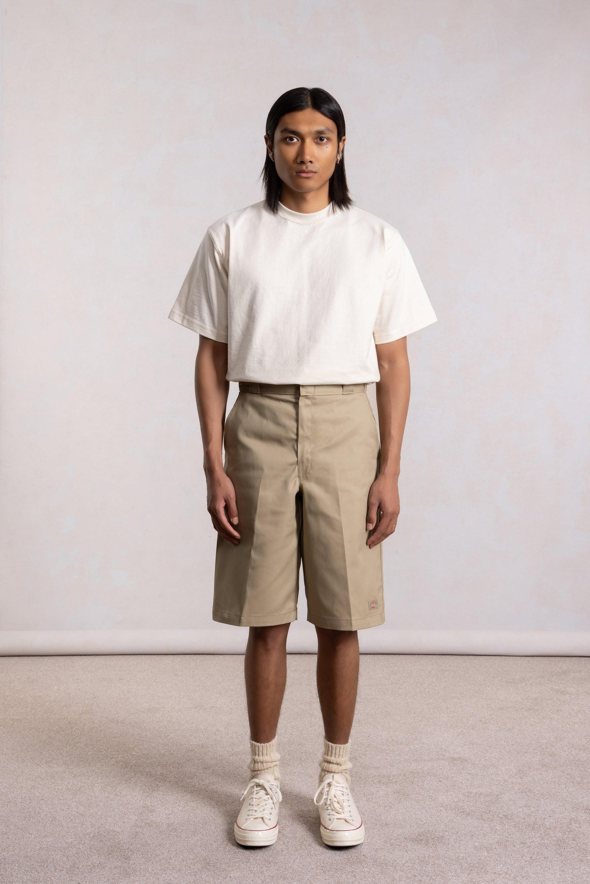 TG. 32W / 30L) Dickies Industrial Work Pantaloni, Beige (Desrt Sand TG. 32W / 30L) Dickies Industrial Work Pantaloni, Beige (Desrt Sand