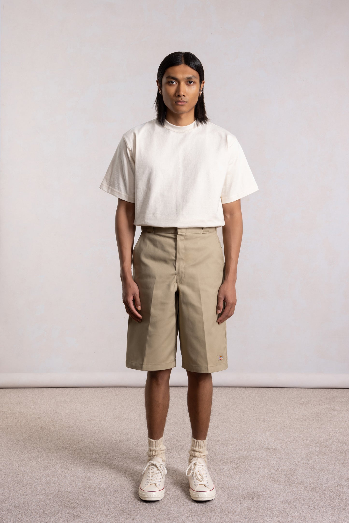 Multi-Pocket Work Short - Beige