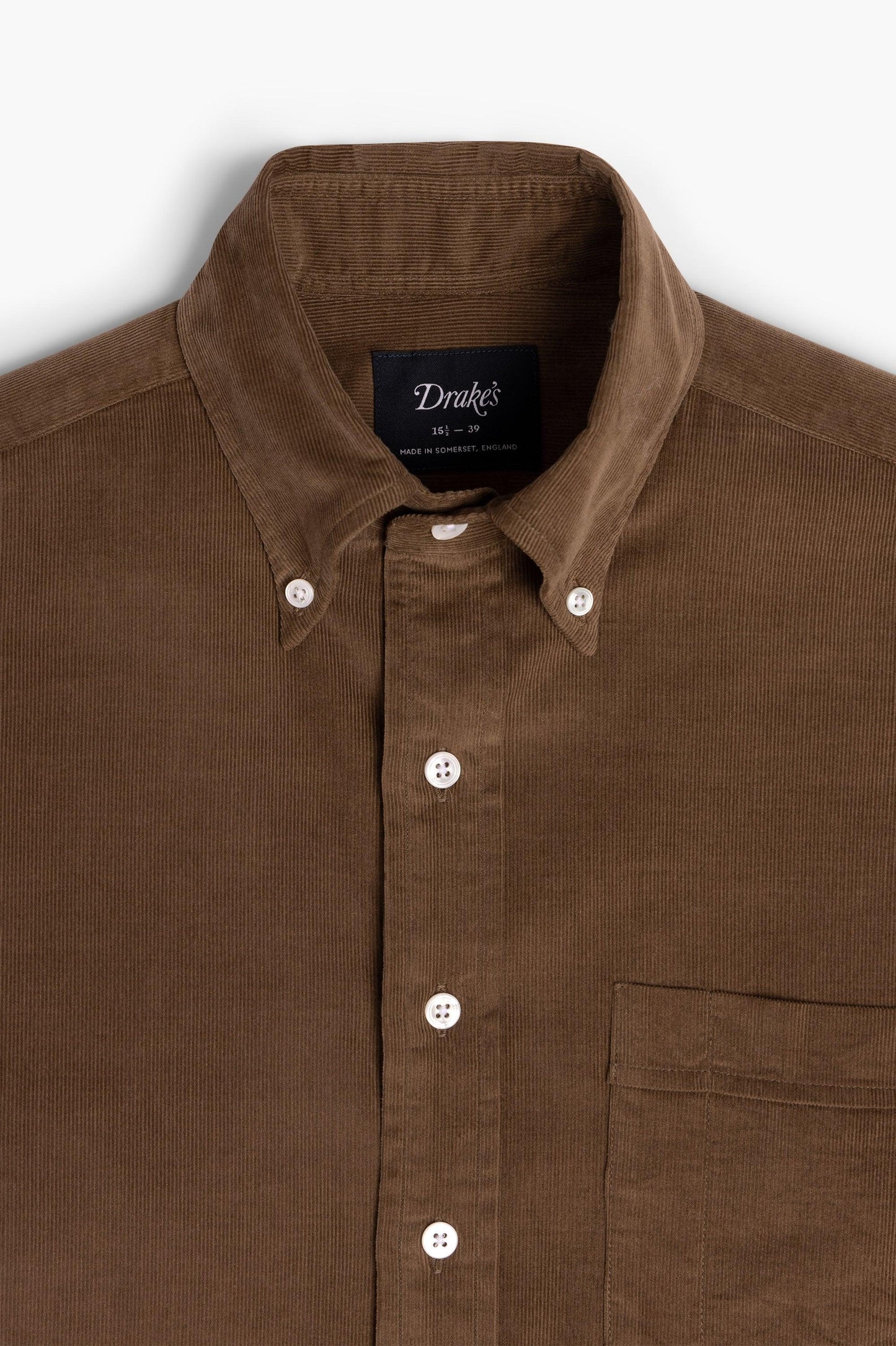 Corduroy Shirt - Brown