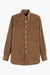 Chemise en velours côtelé - Marron