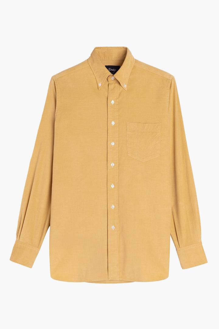 Corduroy Shirt - Yellow