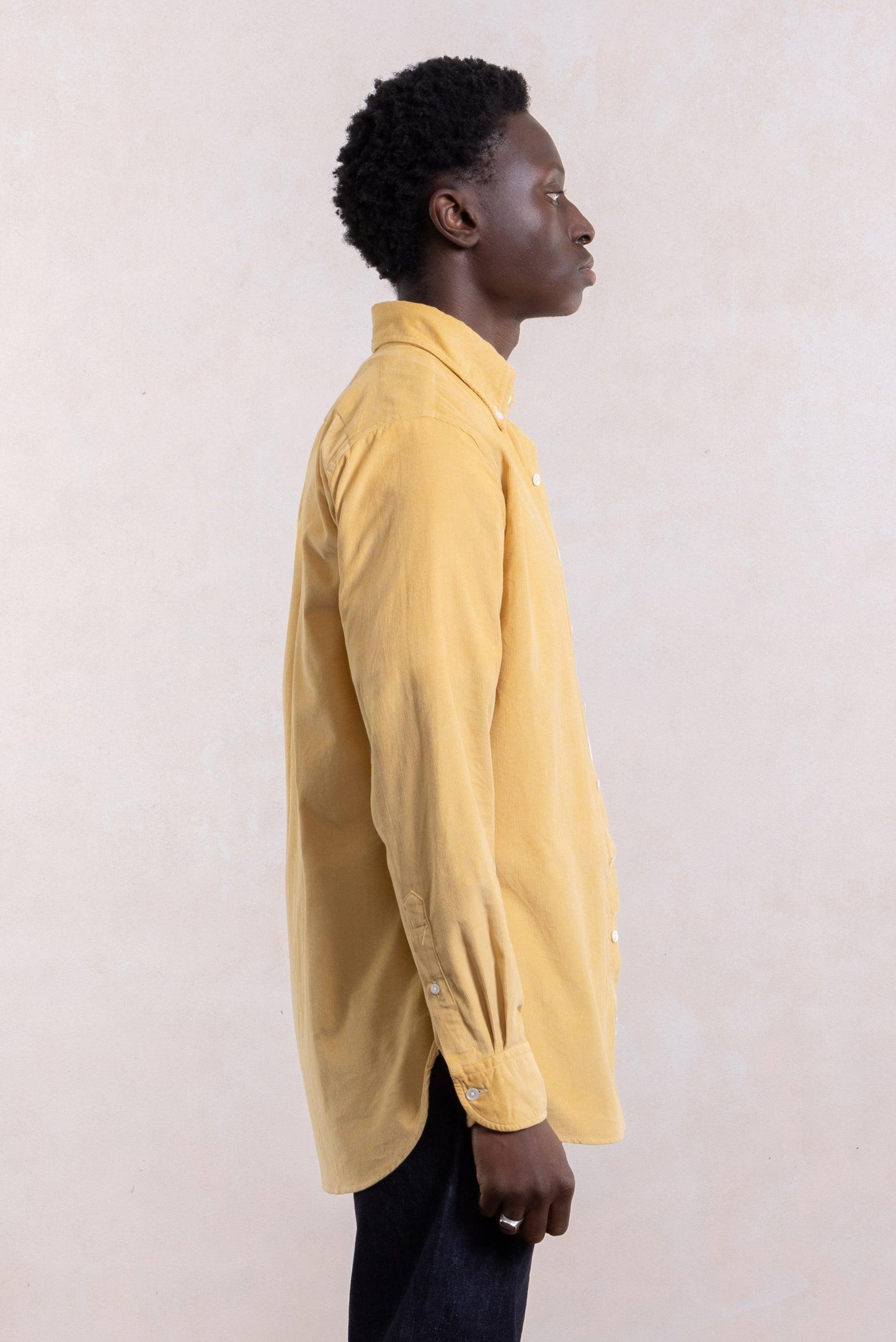 Corduroy Shirt - Yellow