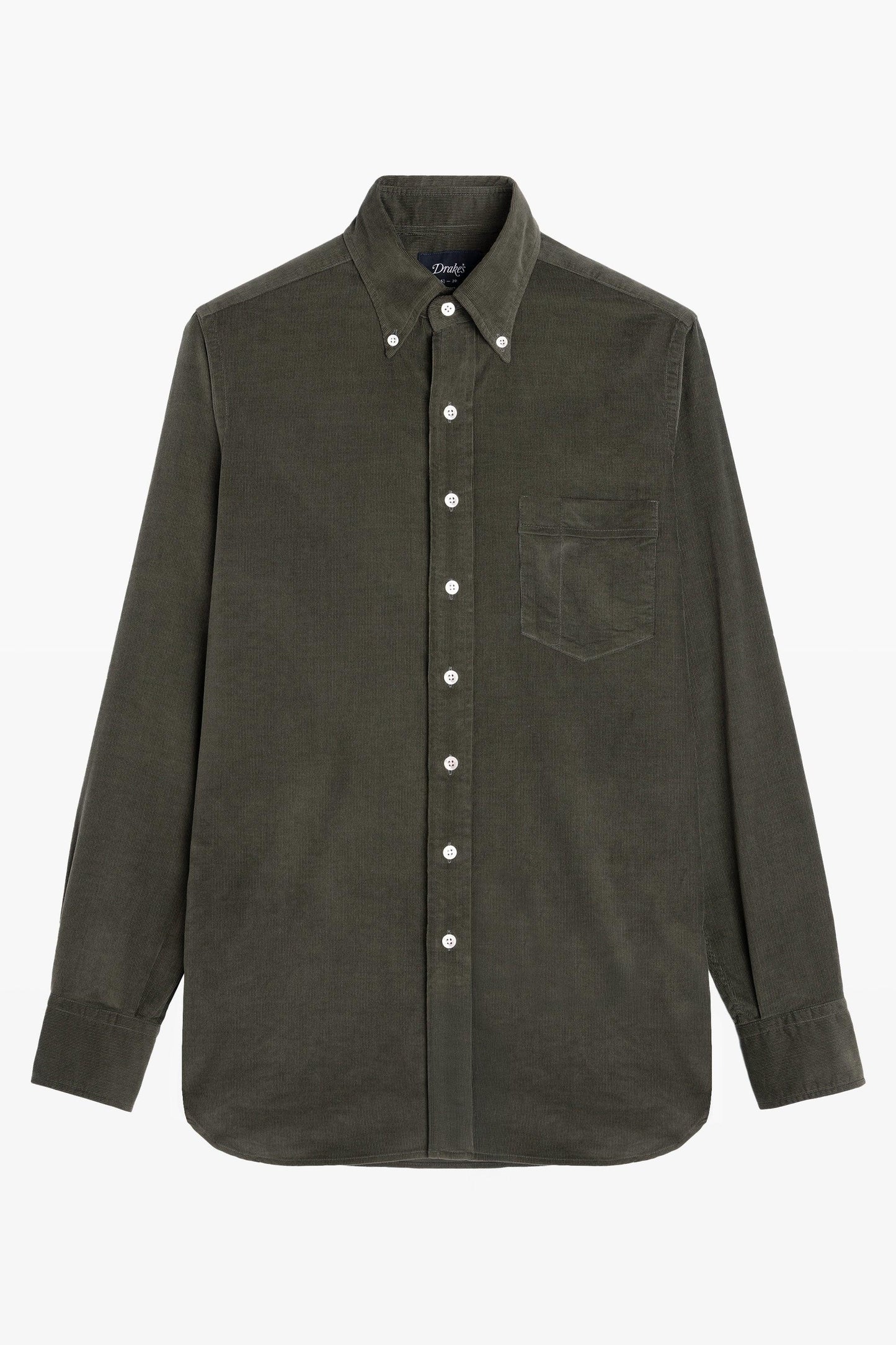 Corduroy Shirt - Olive